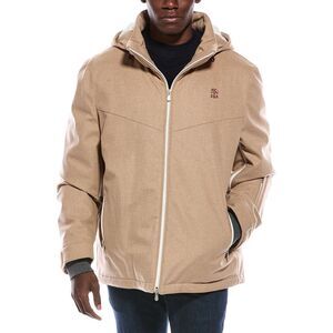 Brunello Cucinelli Mens  Wool Coat